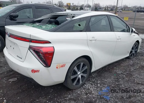 2017 Toyota Mirai из США, поврежденный, VIN JTDBVRBD3HA003592